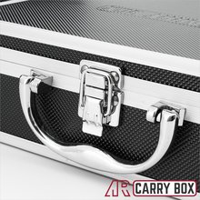 Aluminium Koffer Schwarz Box mit Schaumstoffeinlage 560013