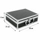 ECI Alu Koffer Schwarz (LxBxH) 26x21x8 cm Box mit Schaumstoffeinlage 560013