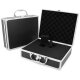 ECI Alu Koffer Schwarz (LxBxH) 26x21x8 cm Box mit Schaumstoffeinlage 560013
