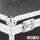 ECI Alu Koffer Schwarz (LxBxH) 26x21x8 cm Box mit Schaumstoffeinlage 560013