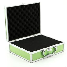 Aluminium Koffer Grn Box mit Schaumstoffeinlage 560021