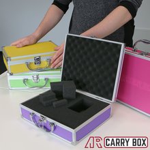 Aluminium Koffer Grün Box mit Schaumstoffeinlage 560021
