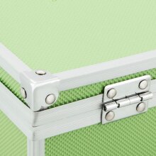 ECI Alu Koffer Grün (LxBxH) 26x21x8 cm Box mit Schaumstoffeinlage 560021
