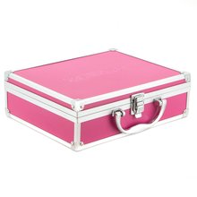 Aluminium Koffer Pink Box mit Schaumstoffeinlage 560024