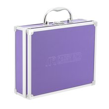 Aluminium Koffer Lila Box mit Schaumstoffeinlage 560025