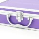 Aluminium Koffer Lila Box mit Schaumstoffeinlage 560025