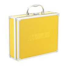Aluminium Koffer Gelb Box mit Schaumstoffeinlage 560026