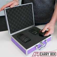 Aluminium Koffer Gelb Box mit Schaumstoffeinlage 560026