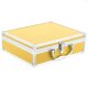 Aluminium Koffer Gelb Box mit Schaumstoffeinlage 560026