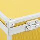Aluminium Koffer Gelb Box mit Schaumstoffeinlage 560026