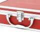 ECI Alu Koffer Rot (LxBxH) 26x21x8 cm Box mit Schaumstoffeinlage 560027