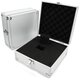 Aluminium Koffer Silber Box mit Schaumstoffeinlage (LxBxH) 200 x 200 x 90 mm