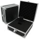 Aluminium Koffer Schwarz Box mit Schaumstoffeinlage (LxBxH) 200 x 200 x 90 mm