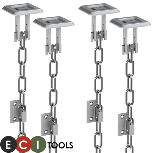 ECI® Gitterrostsicherung für Kellerschächte 2 Paar