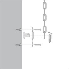 ECI® Gitterrostsicherung für Kellerschächte 1 - 4 Paar