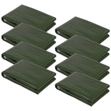 ECI PE Holzabdeckplane 1,5 x 6 m grn 210g|m  4 Paar