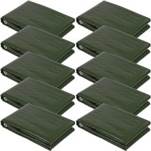 ECI PE Holzabdeckplane 1,5 x 6 m grn 210g|m  5 Paar