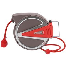Federzug Kabel Aufroller 15 m 3 x 2,5mm IP44 230 Volt Typ 76576