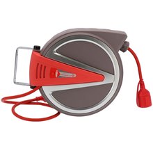 Federzug Kabel Aufroller 15 m 3 x 2,5mm IP44 230 Volt Typ 76576