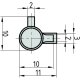 4 x BASI® Schlüssellochsperrer GL 2 Schlüssel SS12 Typ 9000-1201