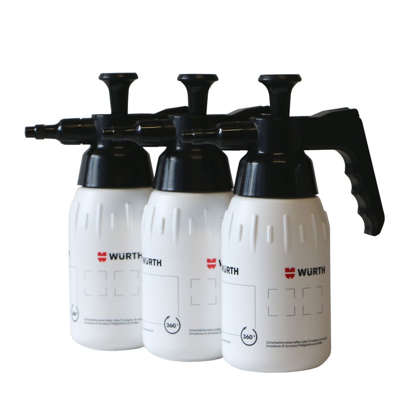 3 x Wrth Pumpsprhflasche 1 Liter 360 