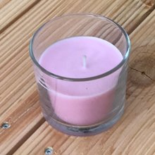 candle cube Teelicht Tisch Kamin Beton mit Duftkerze Lavender Fields
