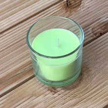 candle cube Teelicht Tisch Kamin Beton mit Duftkerze Juicy Apple