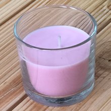 candle cube Teelicht Tisch Kamin Beton mit Duftkerze English Rose