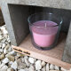 candle cube© Teelicht Tisch Kamin Beton mit Duftkerze English Rose