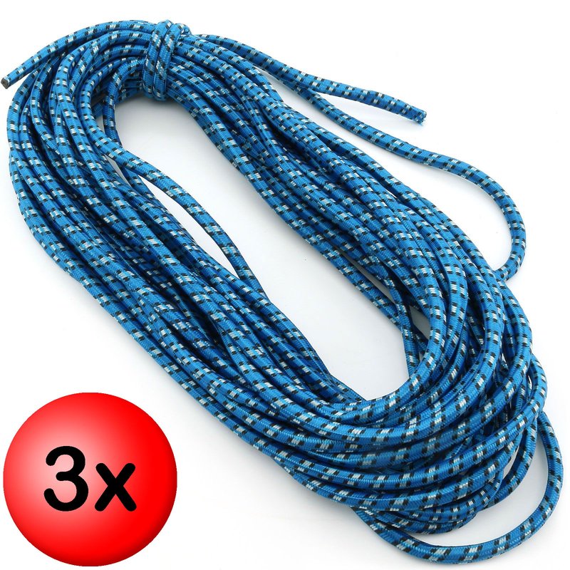 3 x Expanderseil  8mm Lnge 20 Meter Typ 1126