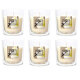 Duft-Kerzenglas 65/70 mm Set 6 Stk. Vanilla Dream