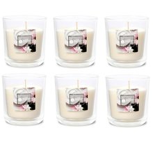 Duft-Kerzenglas 65/70 mm Set 6 Stk. Soft Creme