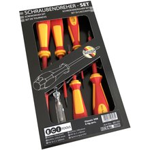 ECI Schraubendreher Set 2 (rot/orange) VDE Elektro