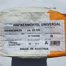 Hafnermrtel Universal 25 KG/Sack