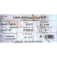 Schamottmrtel Universal Super 0 -1 mm 25 KG/Sack