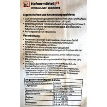 Schamottmrtel Universal Super 0 -1 mm 25 KG/Sack