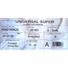 Schamottmrtel Universal Super 0 -3 mm 25 KG/Sack