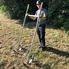 Forest Master Holzheber Set FMLL mit 2 Hebeeinheiten
