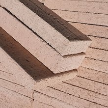 N2-40 Schamotte Platte RHS 250 X 124 X 50 mm