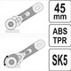 Rollmesser ø 45 mm YT-75360
