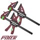 2 Stück Piher Mini Quick Einhandzwinge 15 | 30 cm