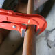 Rohrzange 90° 1 Zoll Typ 55215