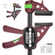 2 x Piher Quick Extra Einhandzwinge 60 cm