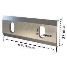 Wende Messer für Häcksler FM4DDE FM6DD FM6DDES...