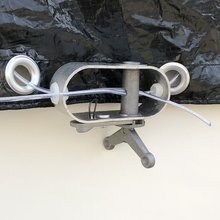 Draht-Spannseil mit Spanner fr Pool Planen 30 m