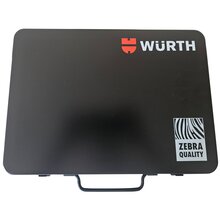Wrth Knarrenkasten 1/4 + 1/2 Zoll Multisteckschlssel-Sortiment 56 Teile