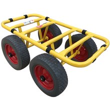 Transportwagen Dolly 4 Rad 300 Kg Pannensicher TD 300-4W PU