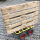 Transportwagen Dolly 4 Rad 300 Kg Pannensicher TD 300-4W PU