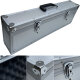 Aluminium Koffer Silber Deckel entnehmbar (LxBxH) 600 x100 x180 mm