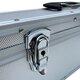 Aluminium Koffer Silber Entnehmbarer Deckel (LxBxH) 710 x155 x 240 mm